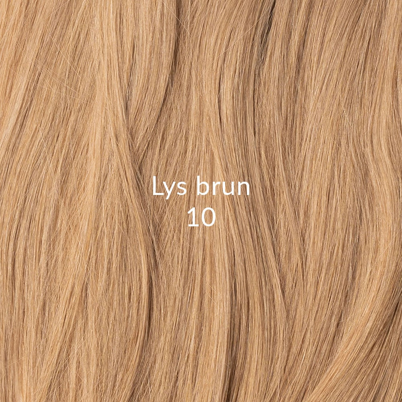 Myextensions Lys brun 10