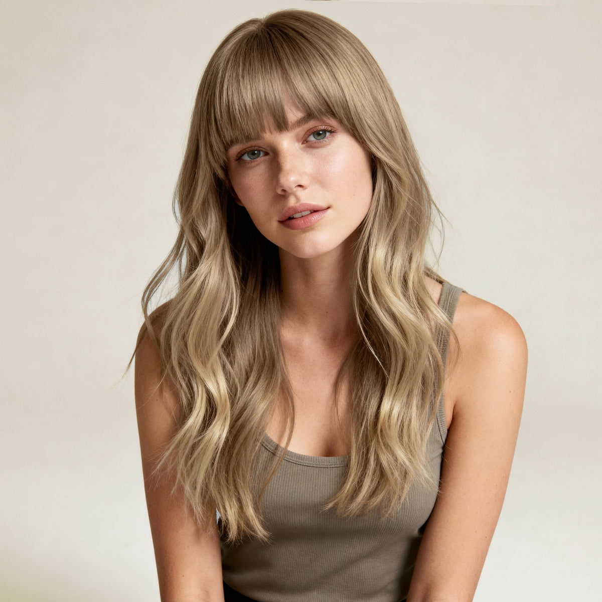 Classic Ponytail extensions - Dark Beige Blonde 12B