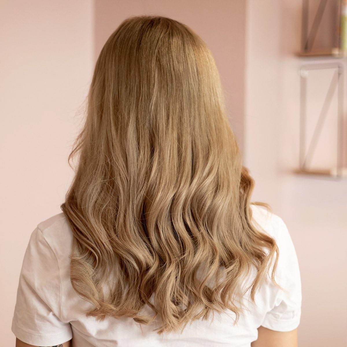 Invisible weft - Dark Beige Blonde 12B