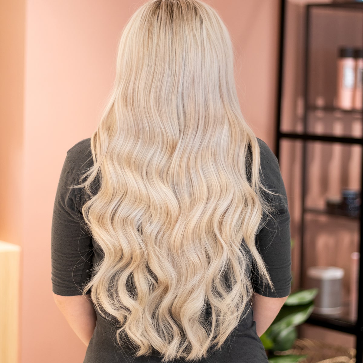 Invisible weft - Light Beige Blonde Mix 16B/60B