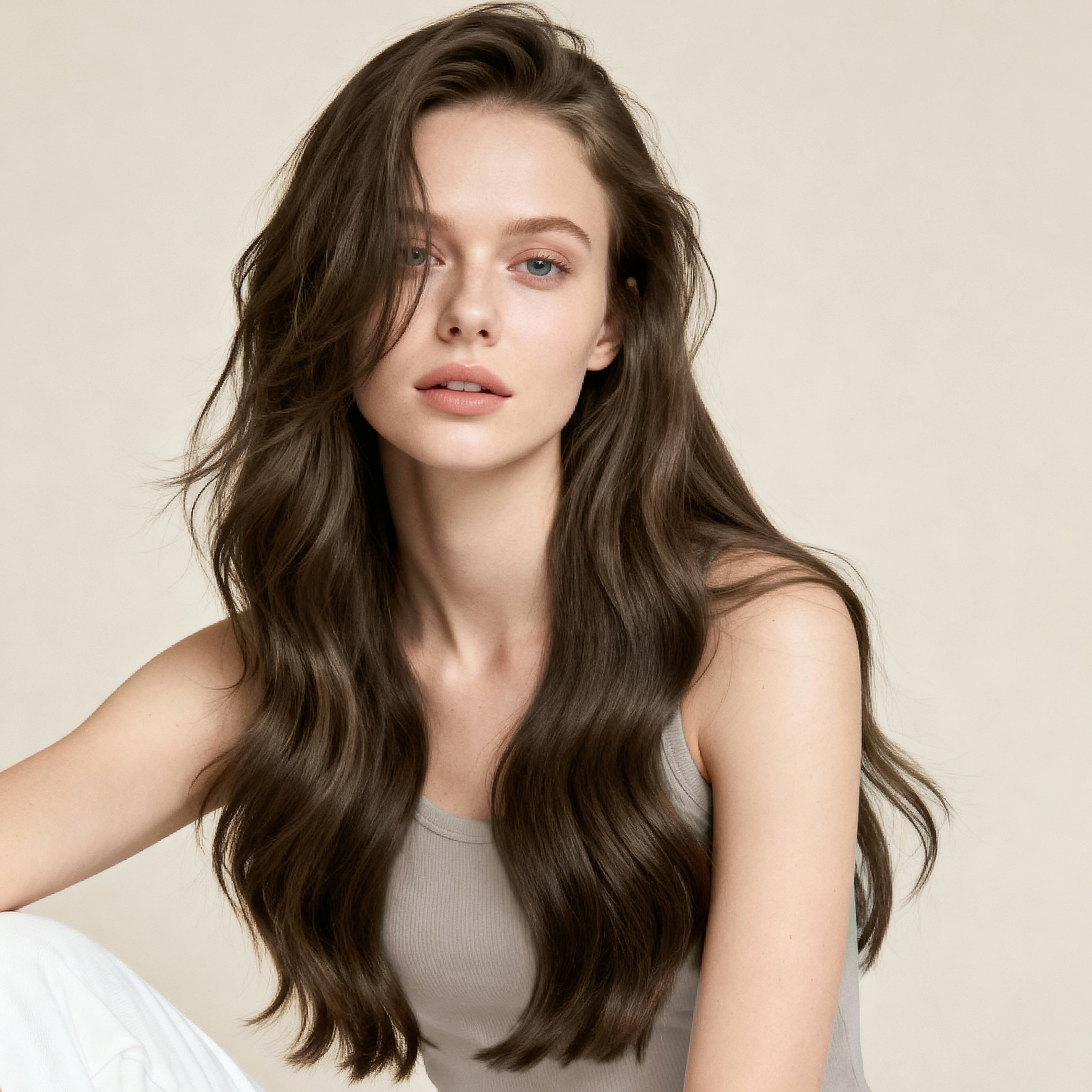 Color sample - Dark Ash Brown 2C