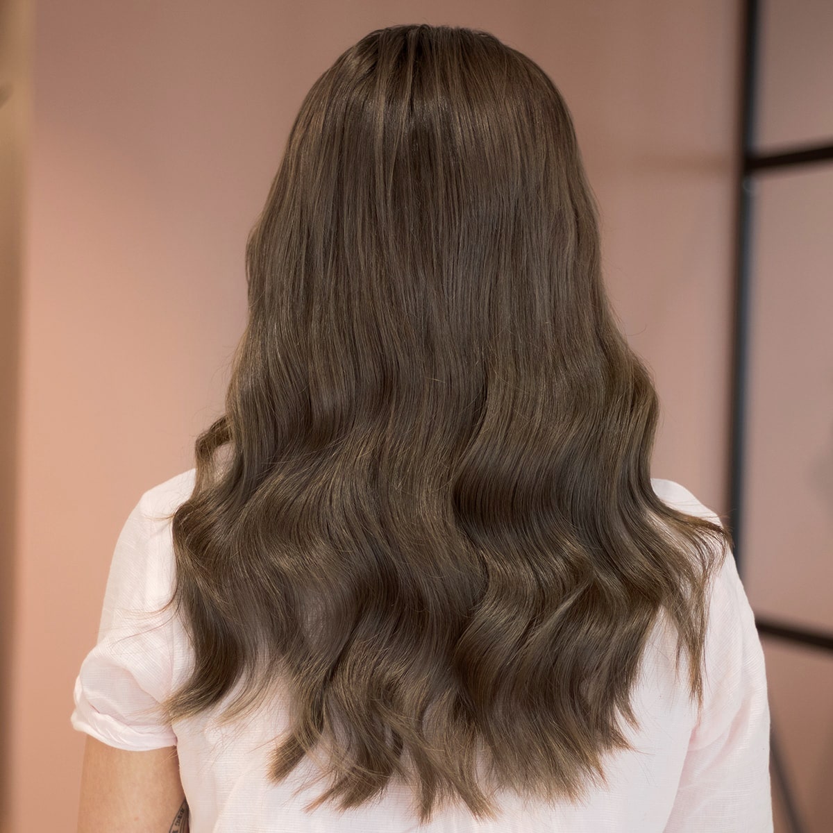 Halo hair extensions - Dark Ash Brown 2C