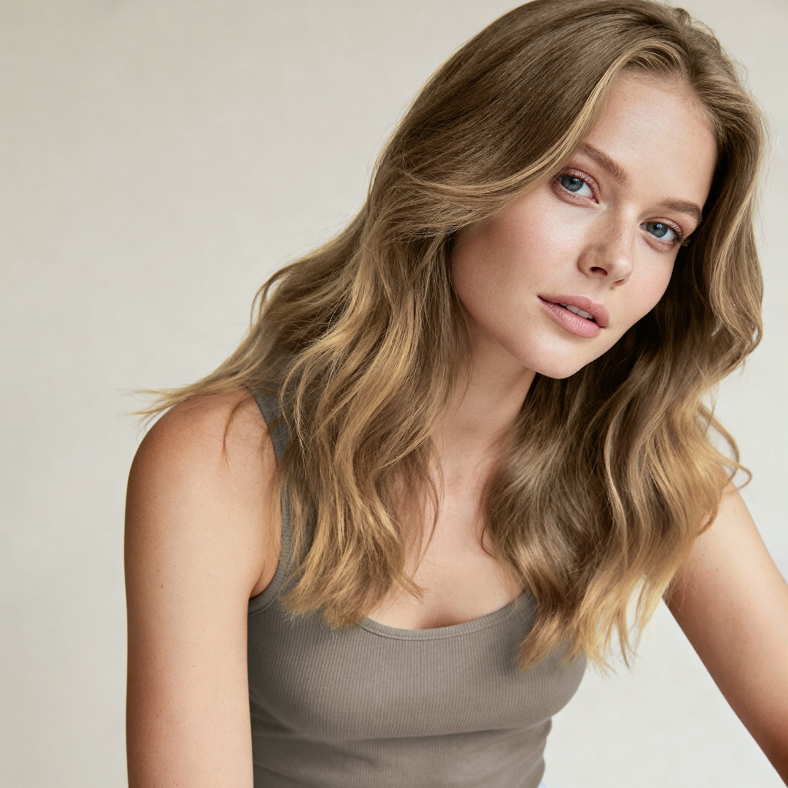 Invisible weft - Natural Brown Mix 3/10