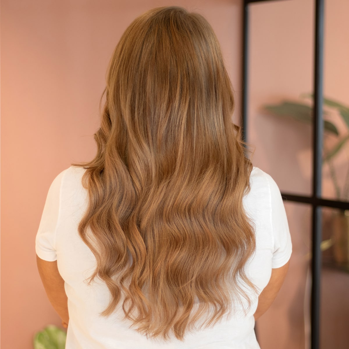 Halo hair extensions - Natural Red 7