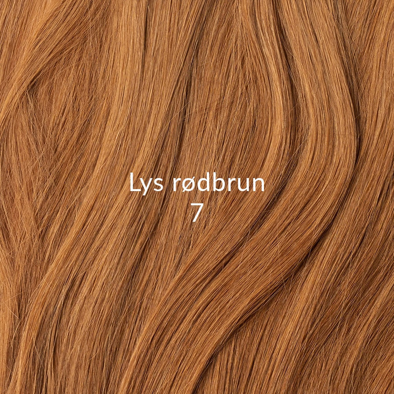 Myextensions Lys rødbrun 7