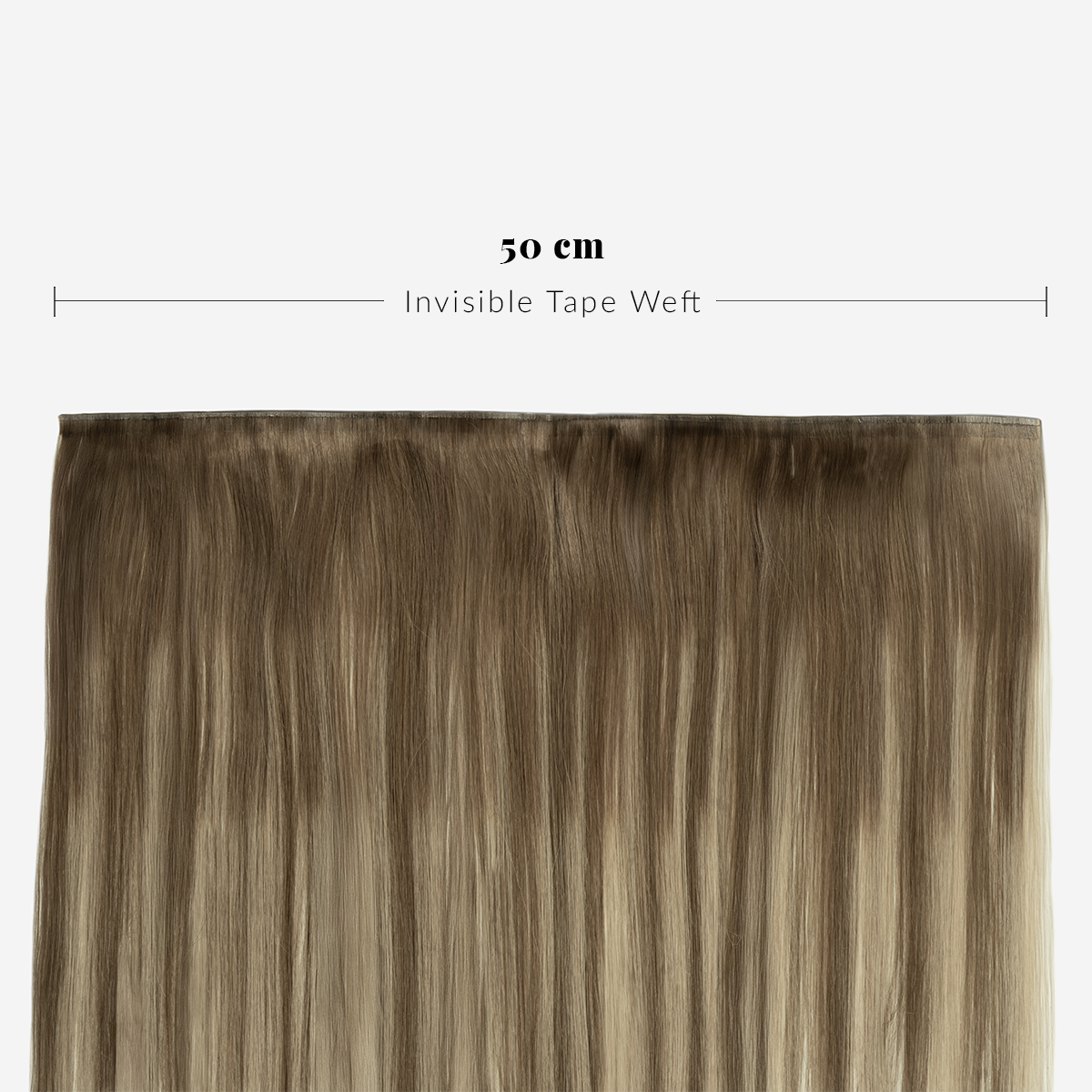 Invisible Tape Weft - Dark Chocolate Brown Mix 1B/4