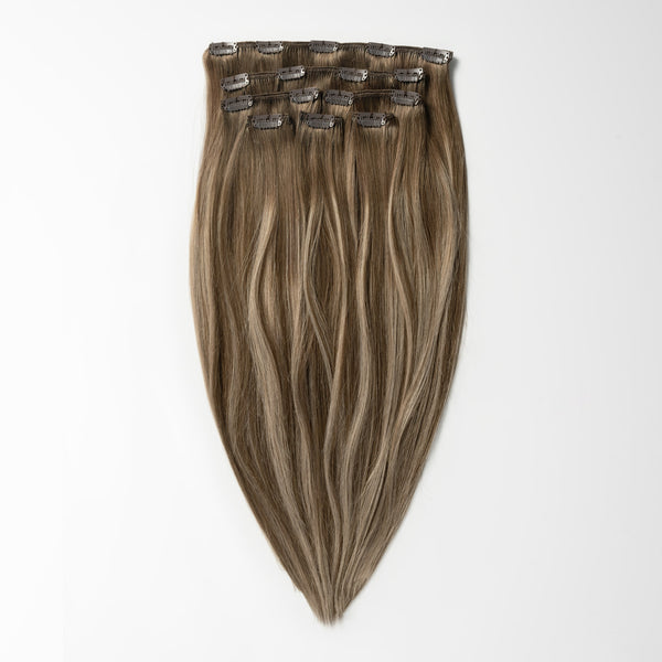 Clip in - Beige Blonde Balayage 3B+16B Clip in - Beige Blonde Balayage 3B+16B