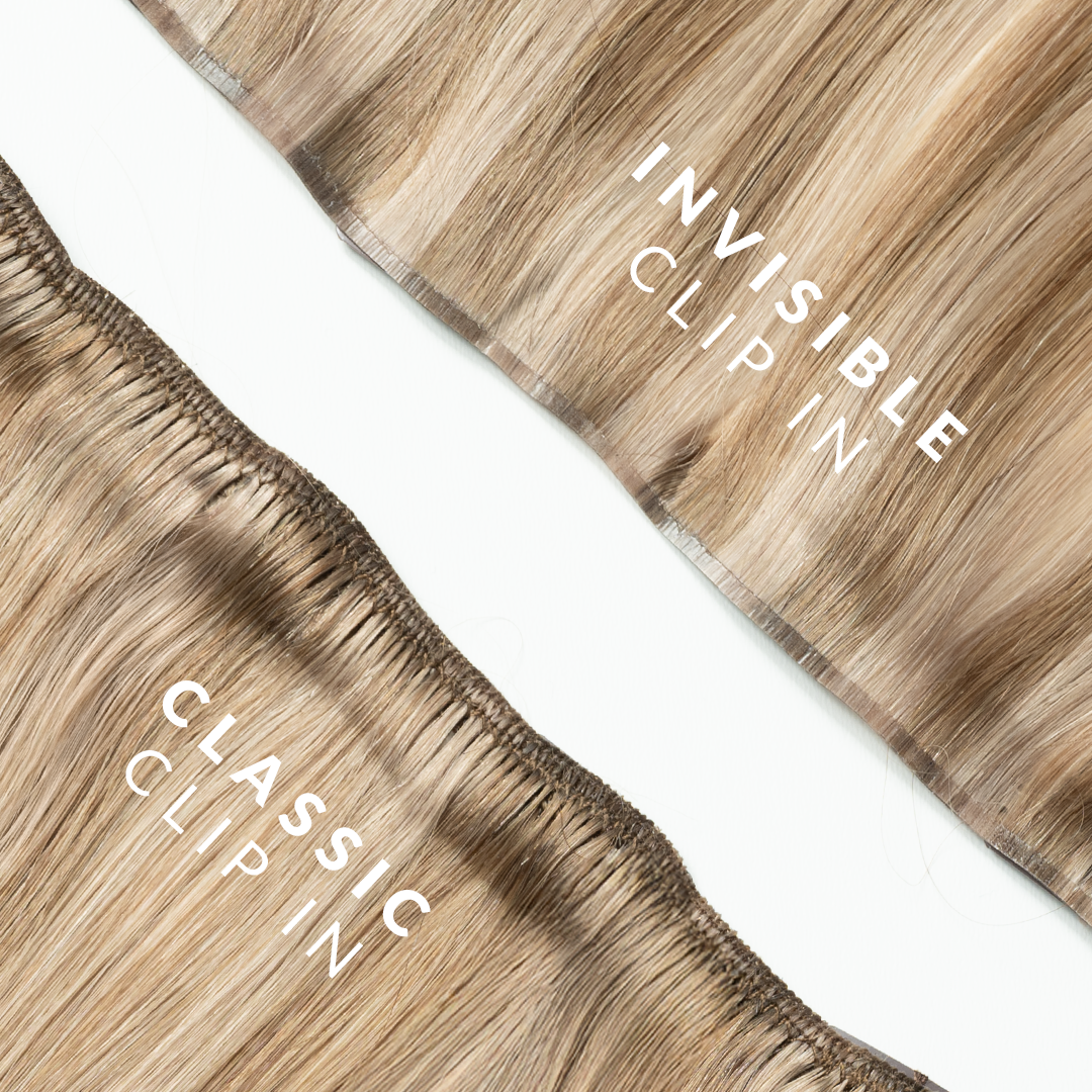 Invisible Clip In - Light Natural Blonde 60A