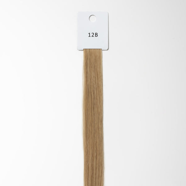 Color sample - Dark Beige Blonde 12B Color sample - Dark Beige Blonde 12B