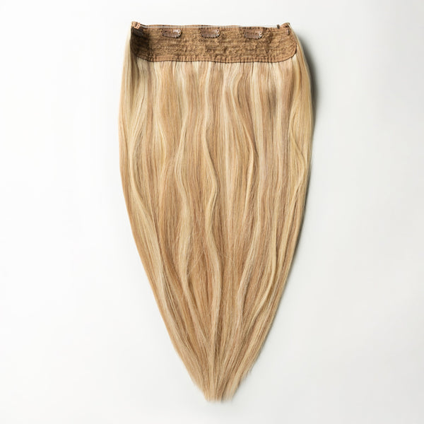 Halo hair extensions - Light Ash Blonde Root 16B+60B