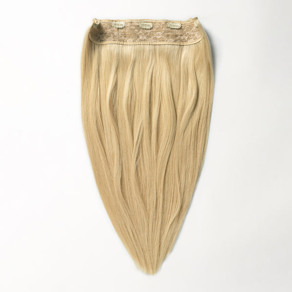 Halo hair extensions - Beige Blonde Root 5B+16B