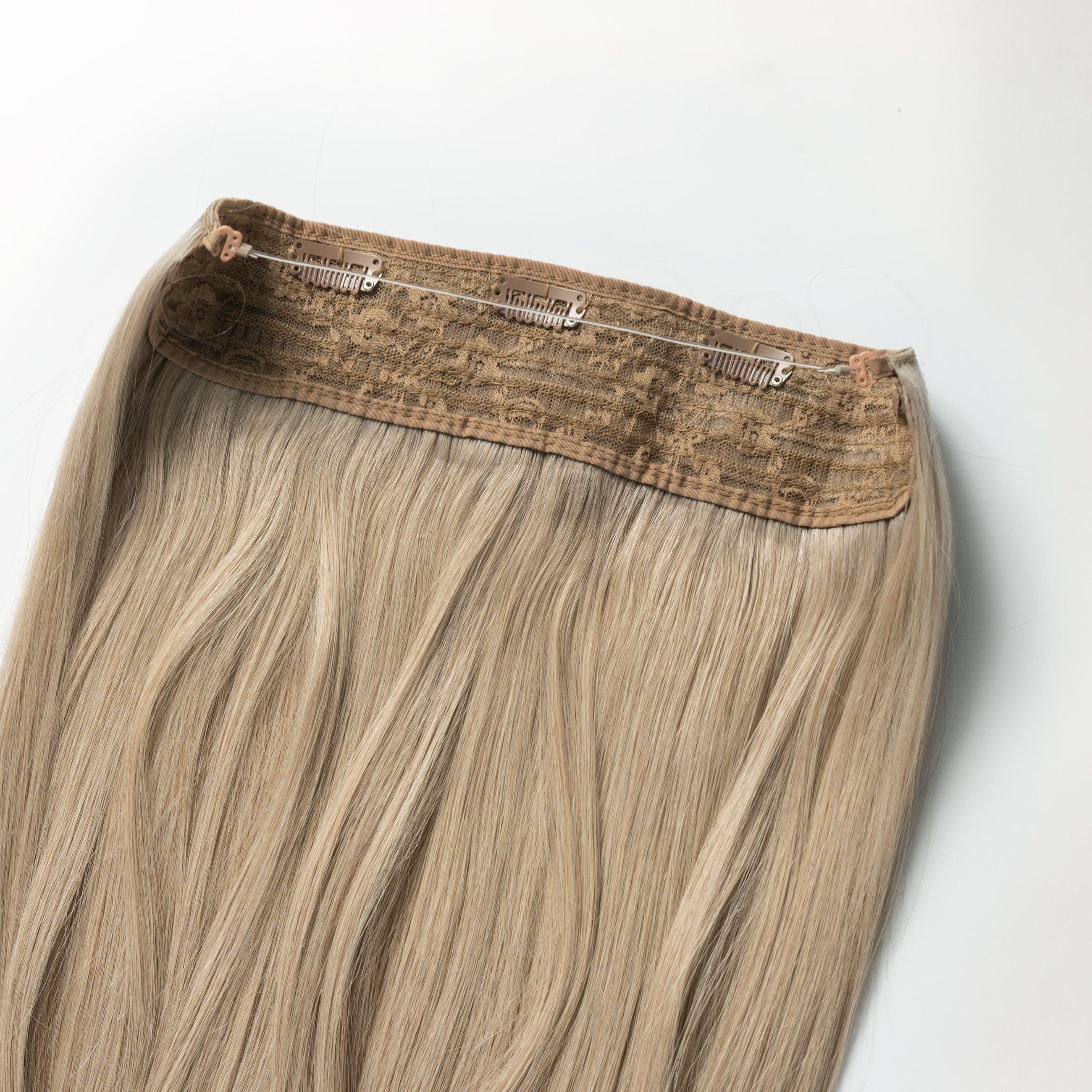 Halo hair extensions - Ash Blonde 17B