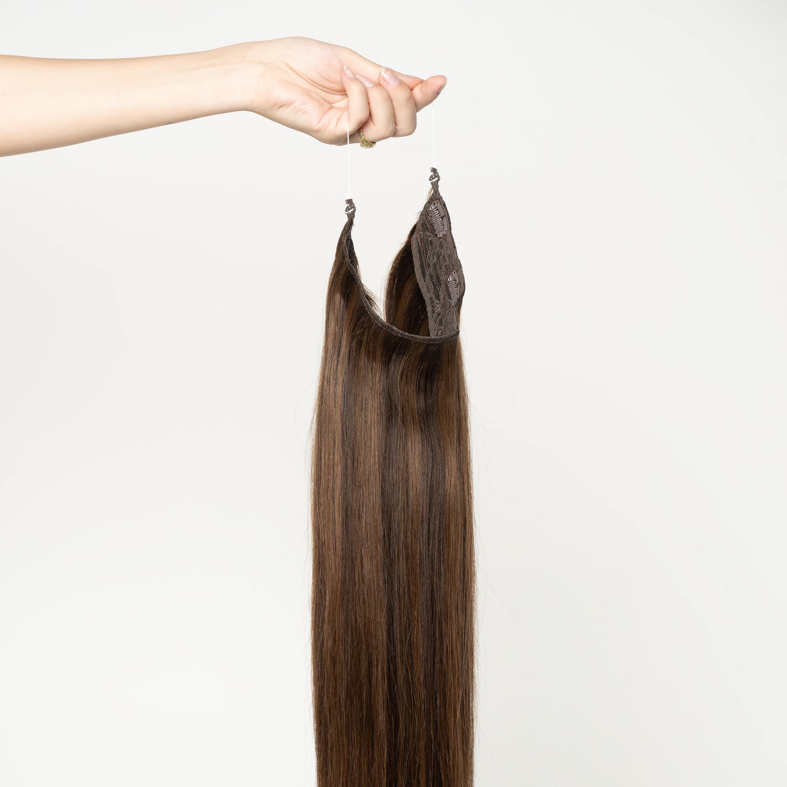 Halo hair extensions - Mix nr. 1B/4