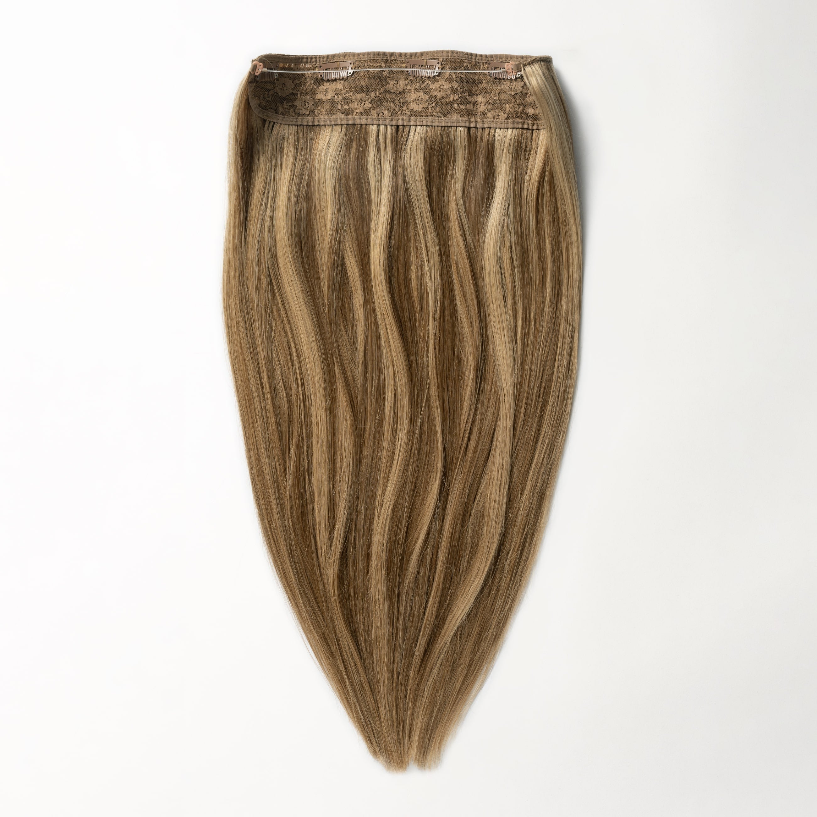 Halo hair extensions - Natural Brown Mix 3/10