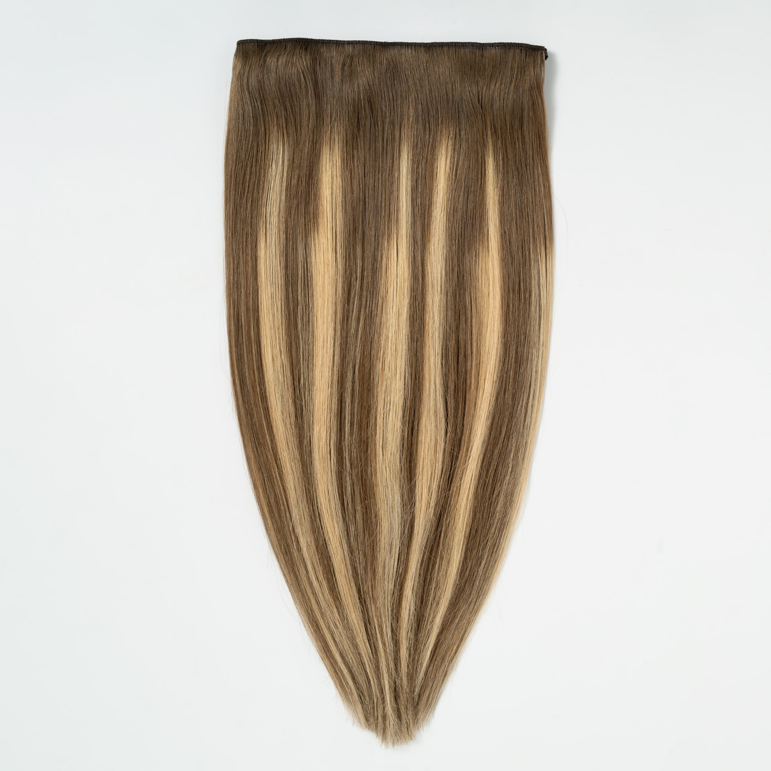 Halo hair extensions - Natural Blonde Balayage 3B+15A