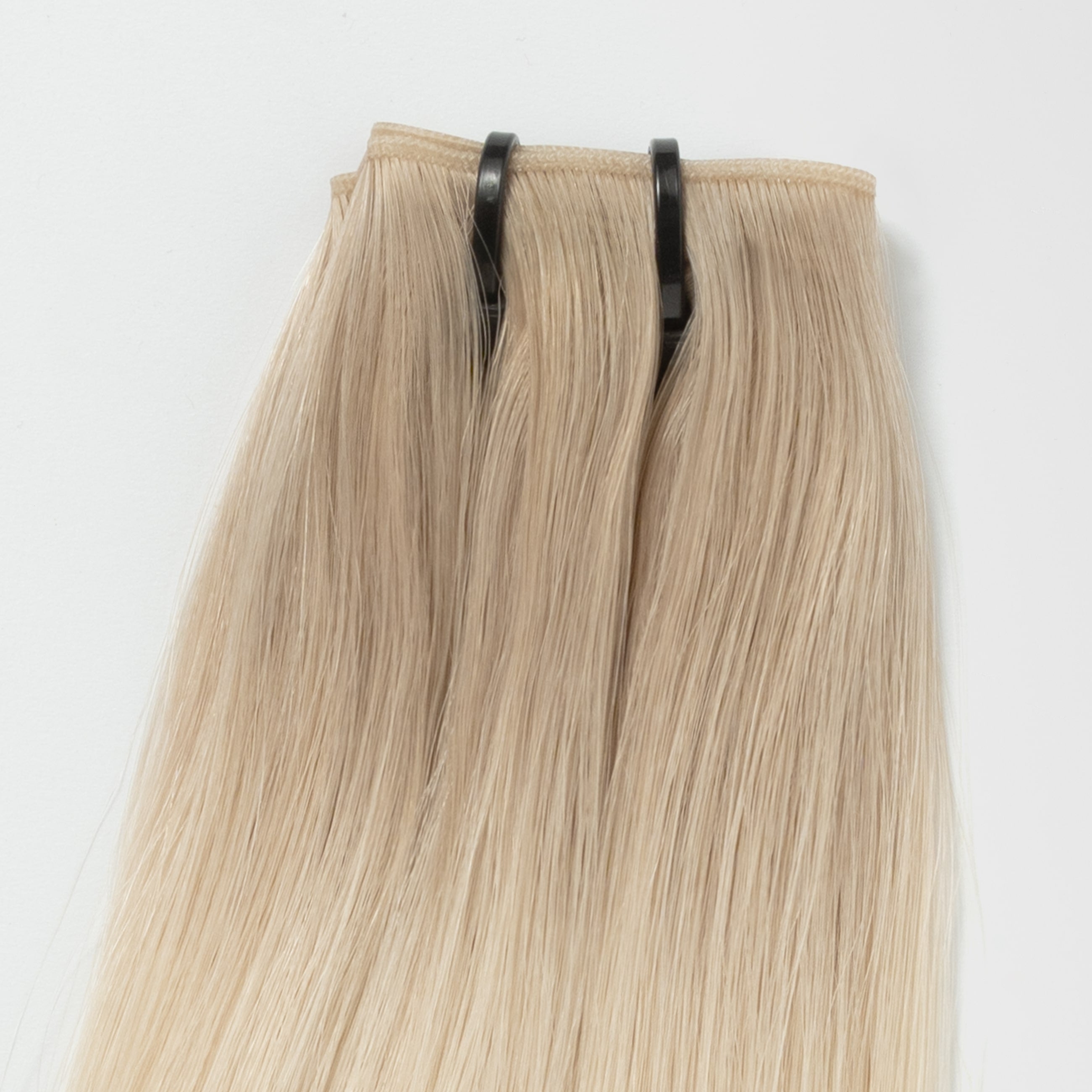 Invisible weft - Light Ash Blonde Root 16B+60B