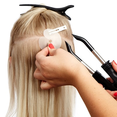 Påsætning af hot fusion extensions Step 5