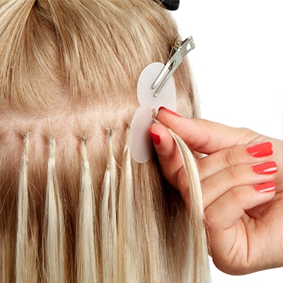 Påsætning af hot fusion extensions Step 7