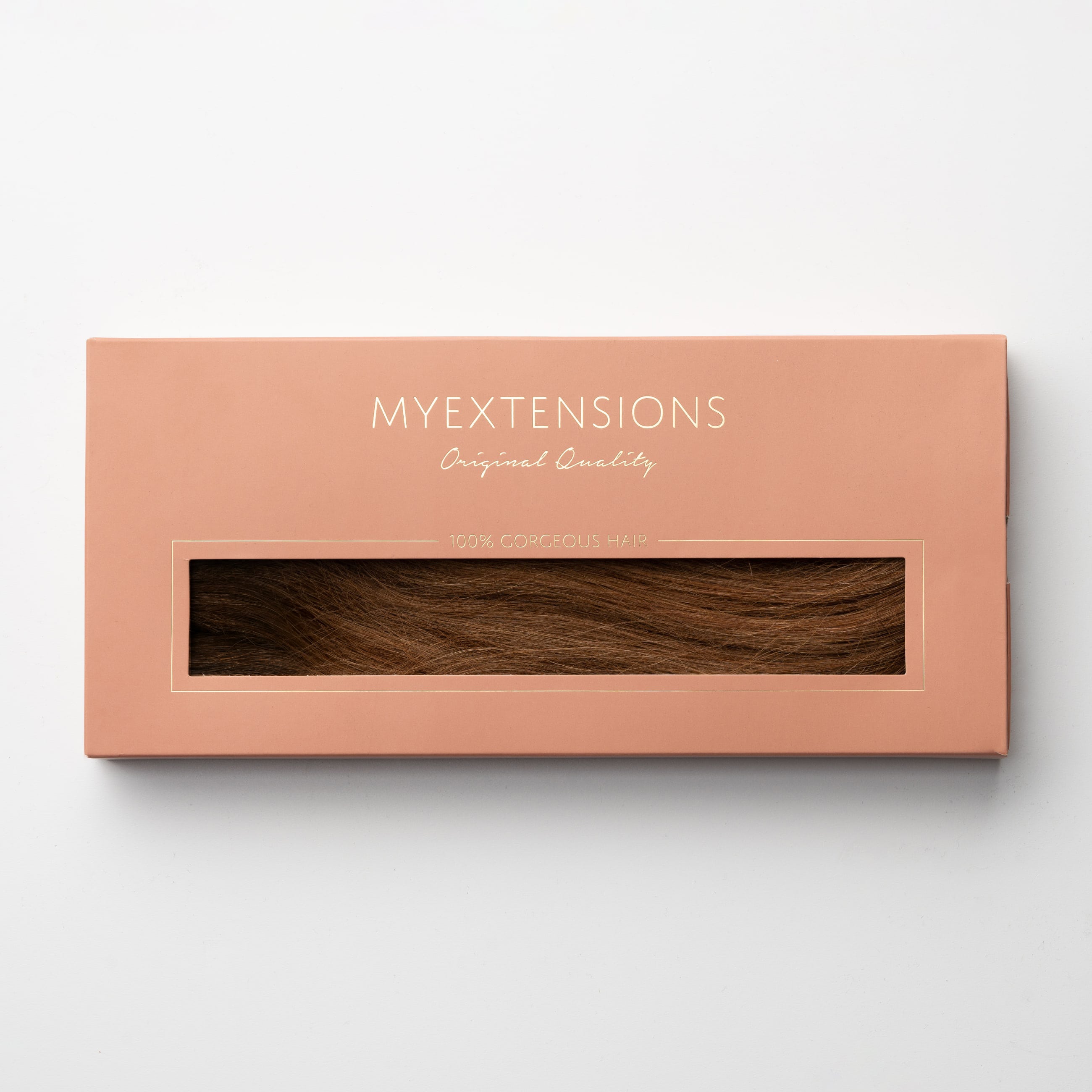 Hår trense - Warm Brown Balayage 2+7