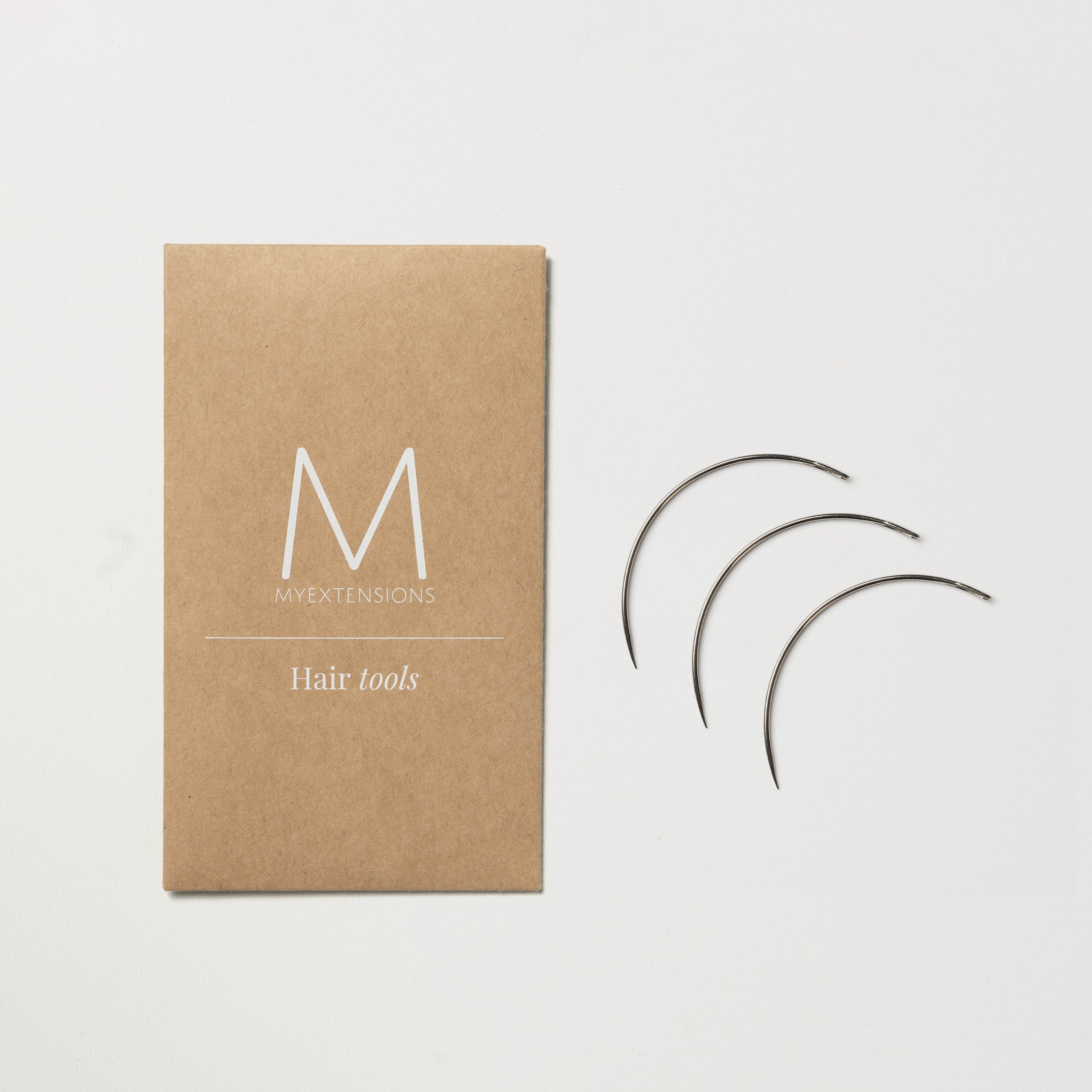 Hair extension nål - 3 stk