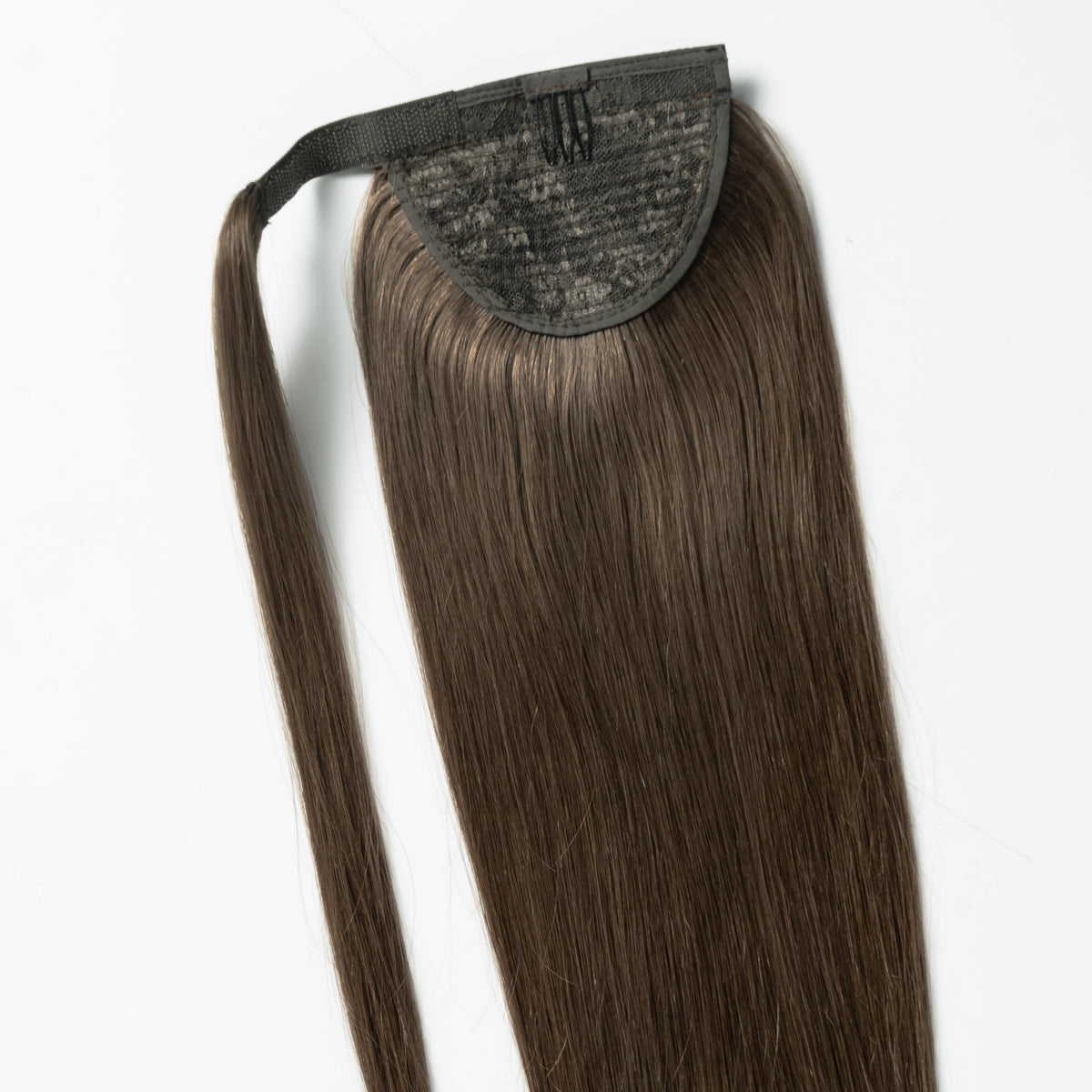 Classic Ponytail extensions - Dark Ash Brown 2C
