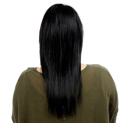 Påsætning af tape extensions Step 1