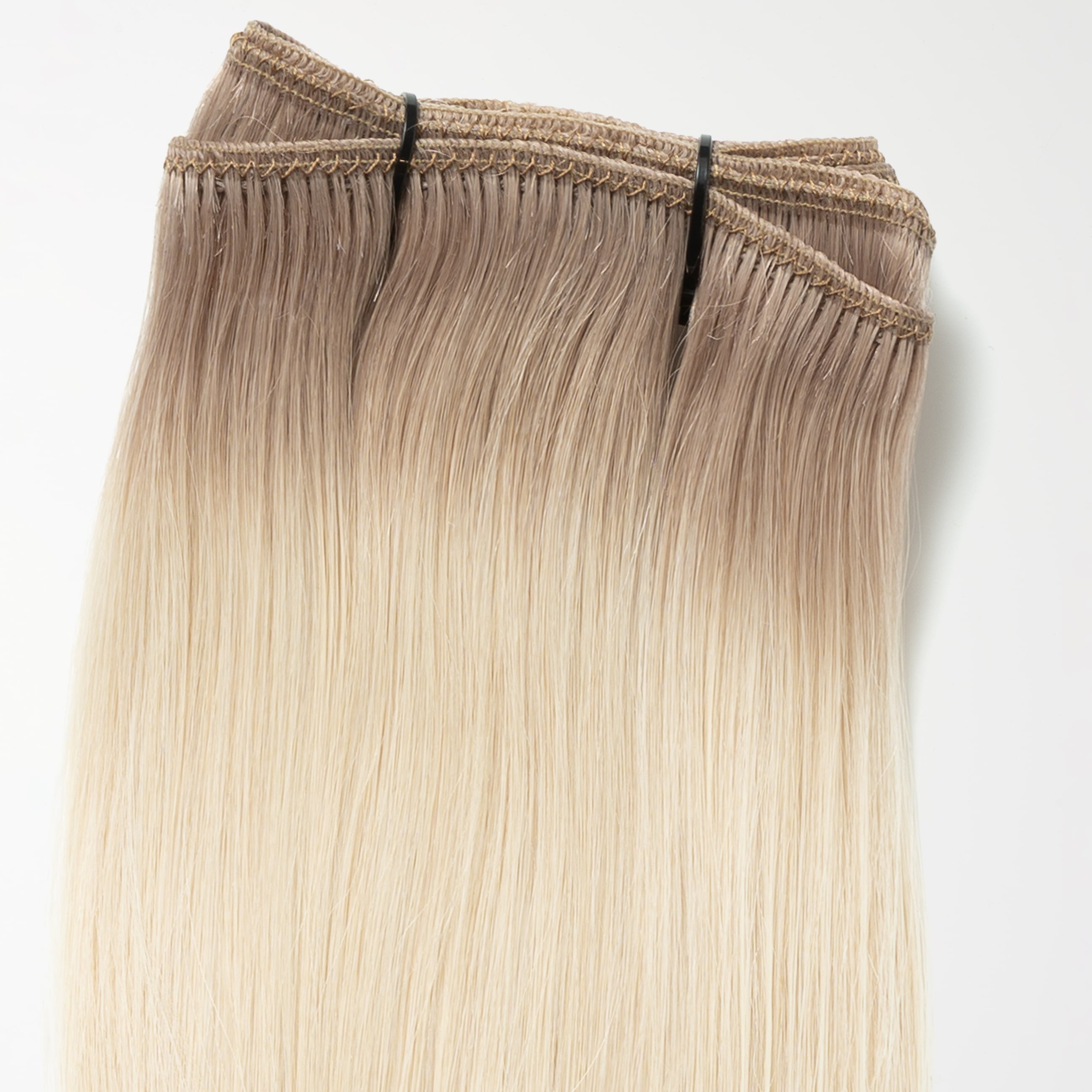 Hår trense - Light Ash Blonde Root 16B+60B