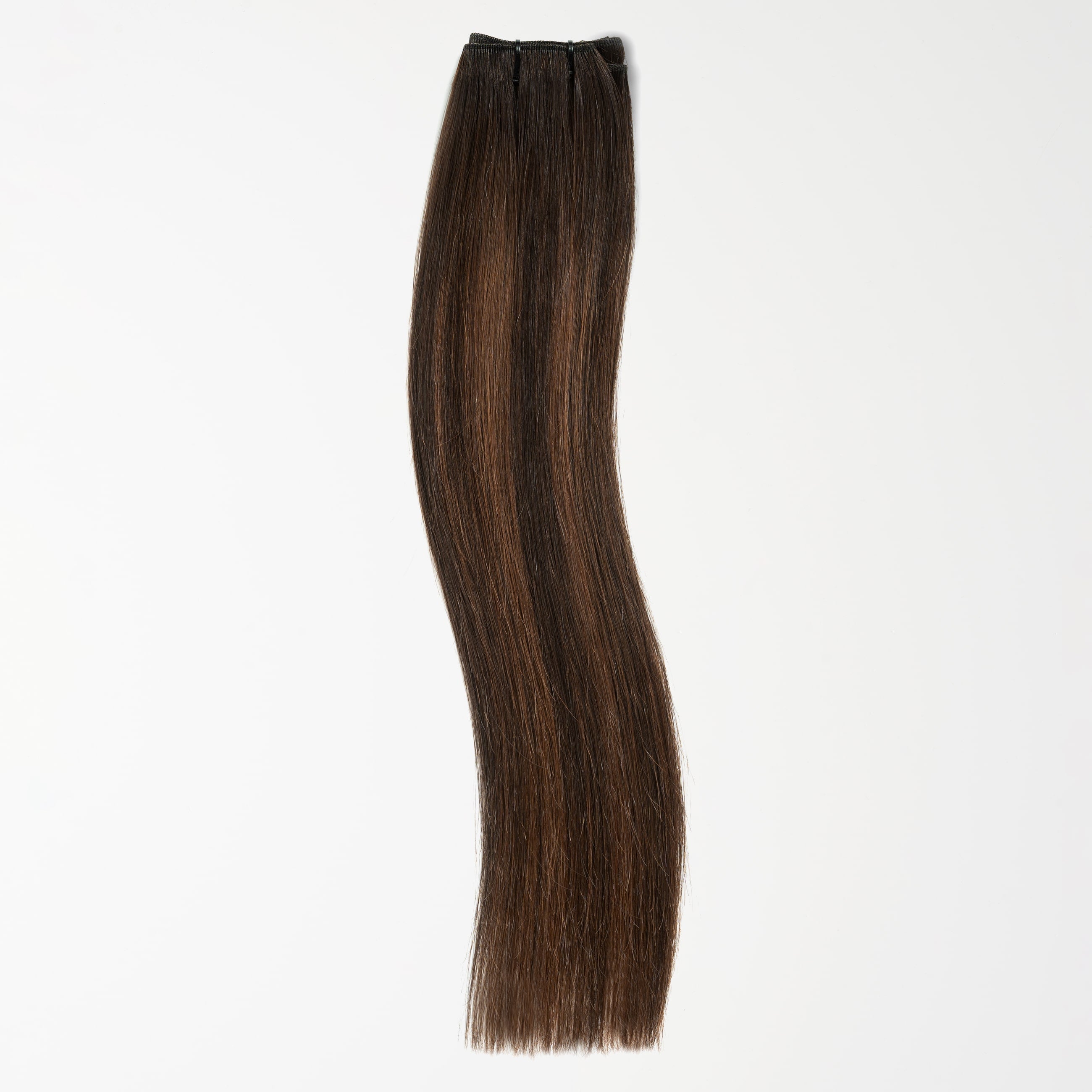 Hår trense - Dark Chocolate Brown Balayage 1A+4