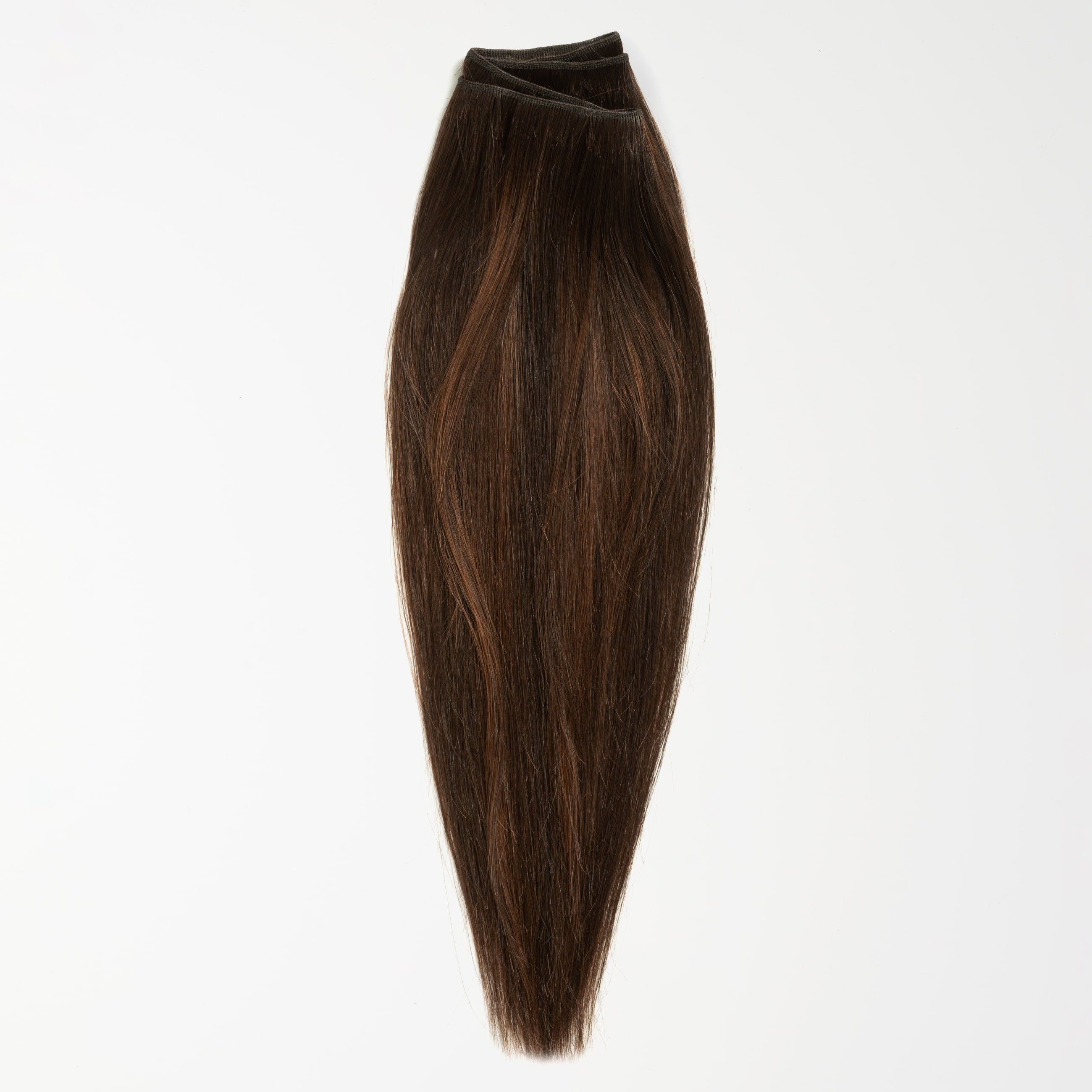 Hår trense - Dark Chocolate Brown Balayage 1A+4