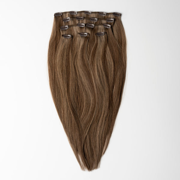 Clip in - Light Ash Blonde Root 16B+60B