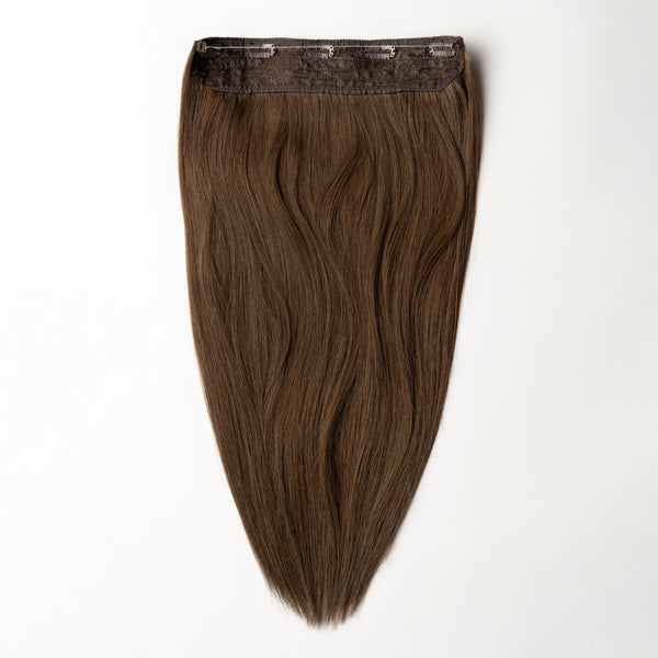 Halo hair extensions - Ekstra mørkbrun nr. 1B