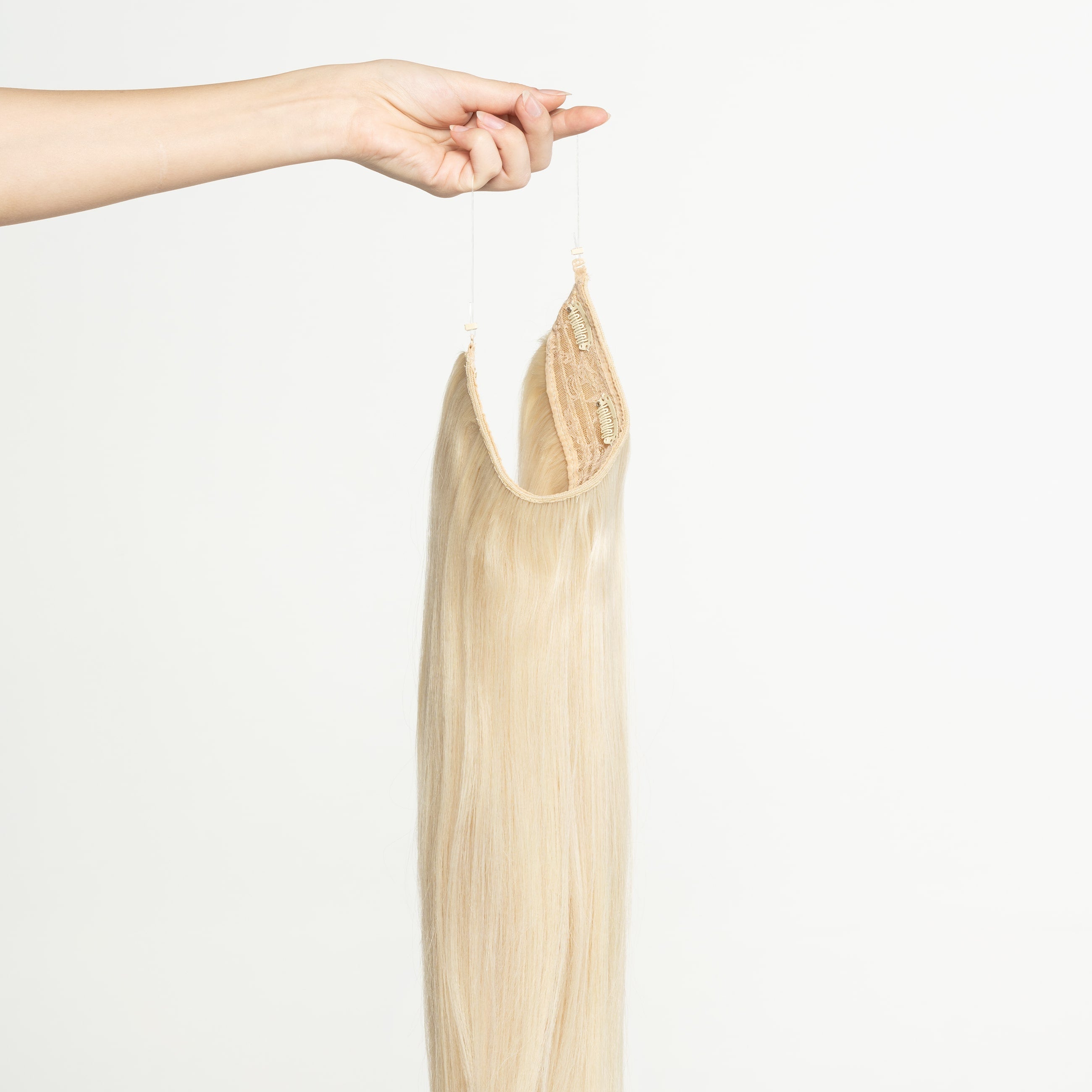 Halo hair extensions - Lys blond nr. 60A