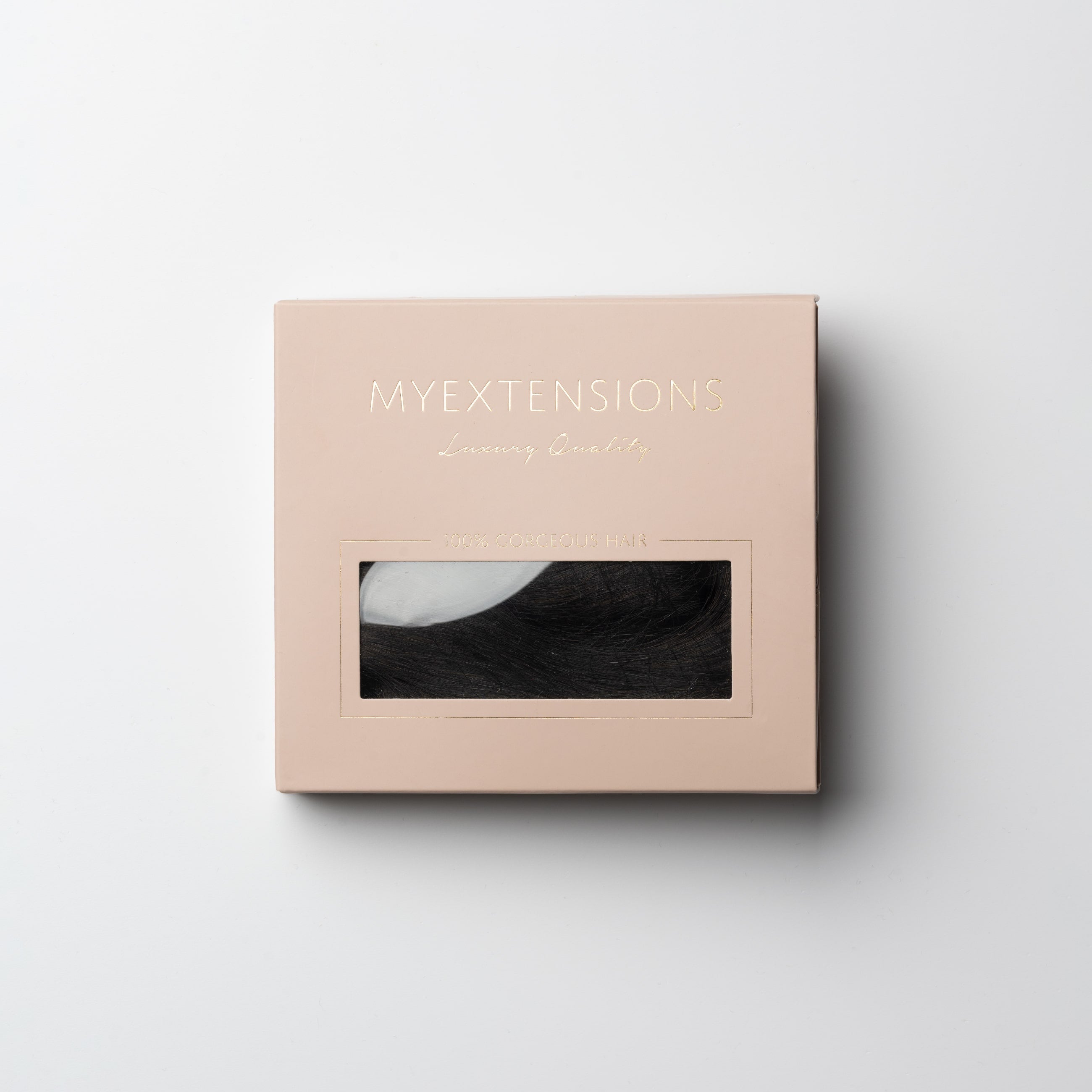 Tape extensions - Sort nr. 1