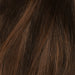 Invisible weft - Dark Chocolate Brown Balayage 1A+4