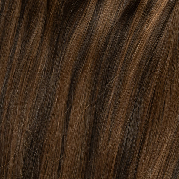 Hår trense - Dark Chocolate Brown Mix 1B/4