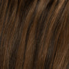 Classic Ponytail extensions - Dark Chocolate Brown Mix 1B/4