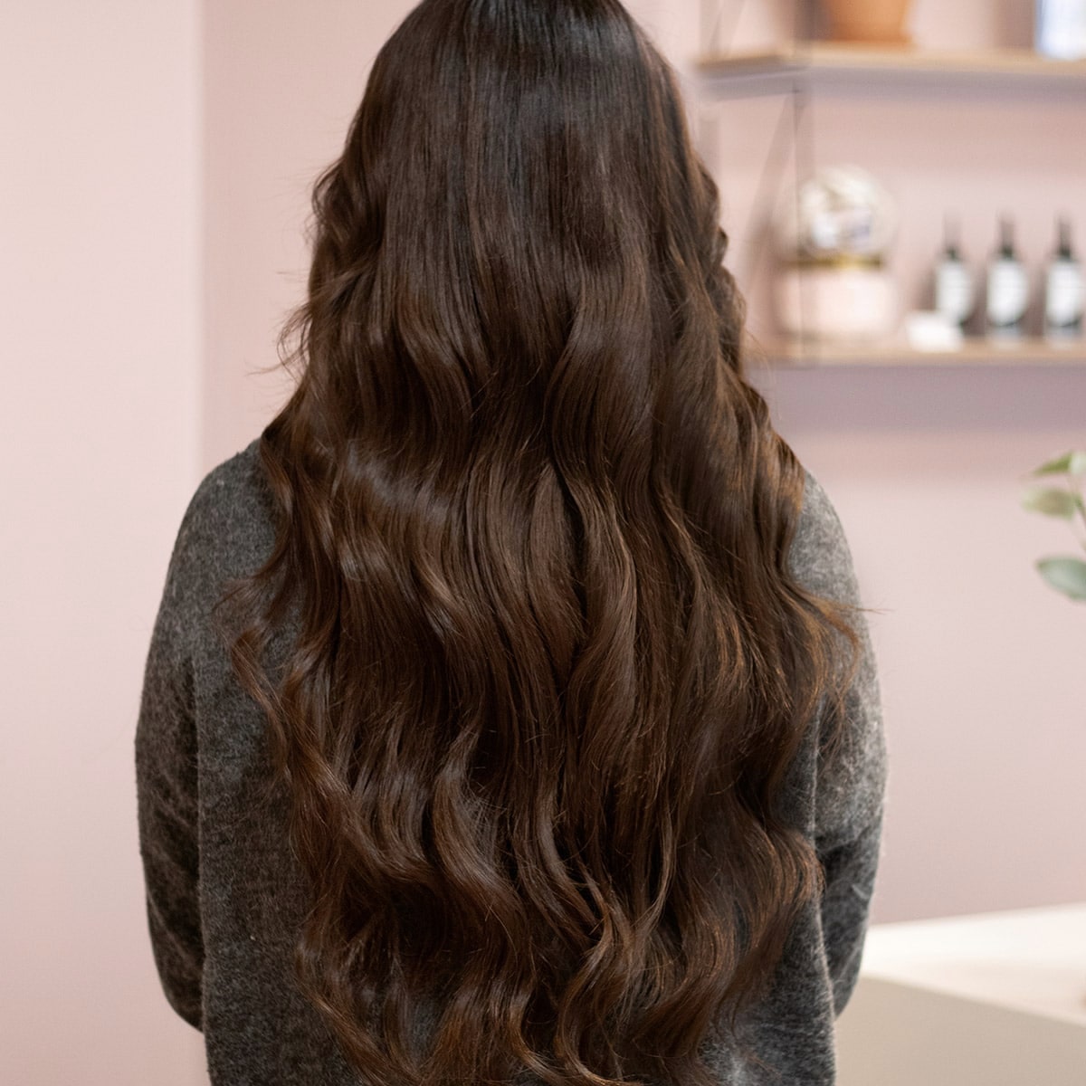 Halo hair extensions - Mørkbrun nr. 2