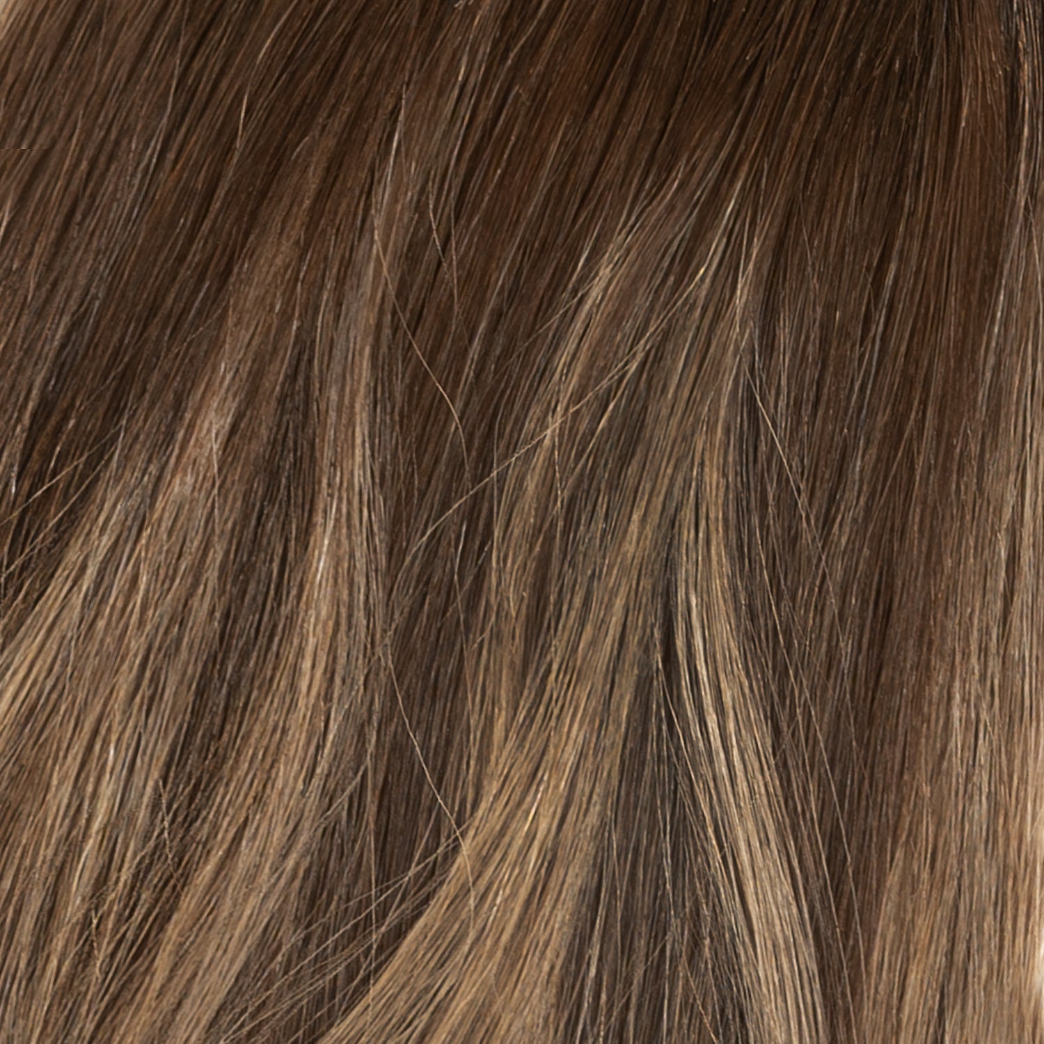 Invisible weft - Ash Brown Balayage 2B+5B