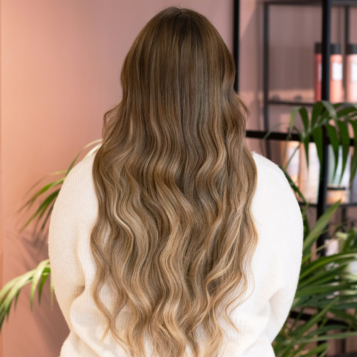 Hår trense - Natural Blonde Balayage 3B+15A