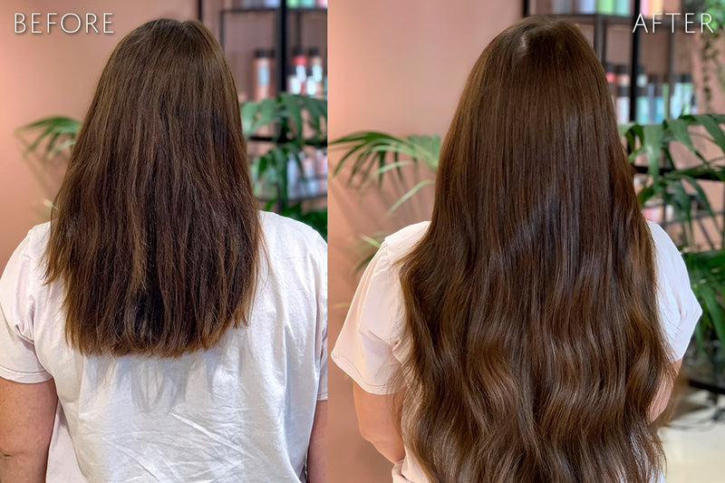 Hair extensions til tykt hår