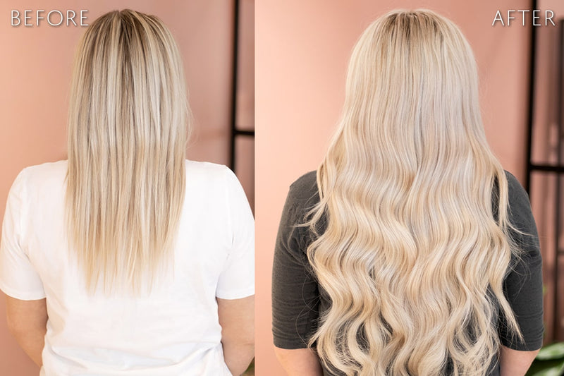 Hair extensions til tyndt hår