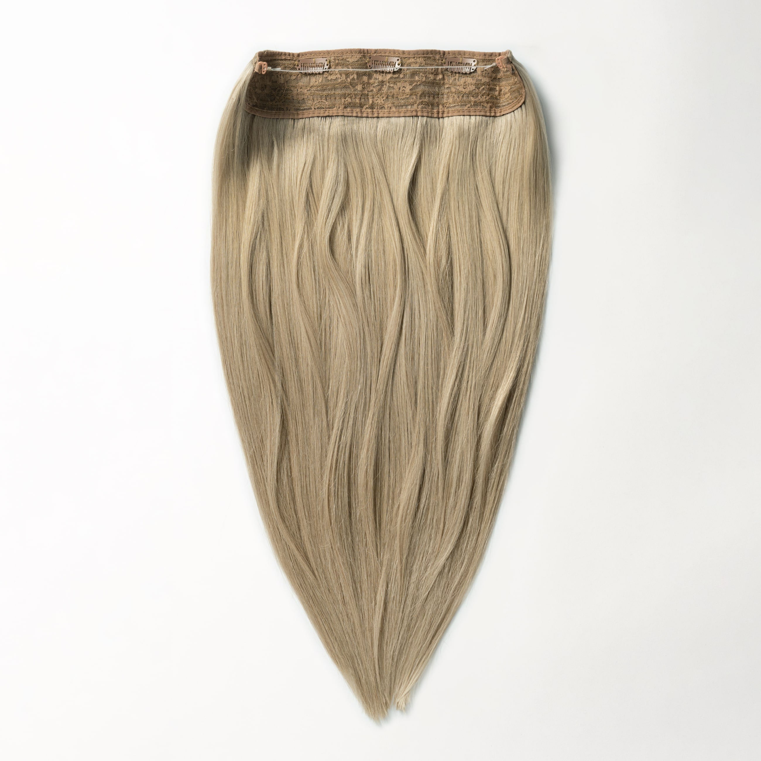 Halo hair extensions - Dark Ash Blonde 14B