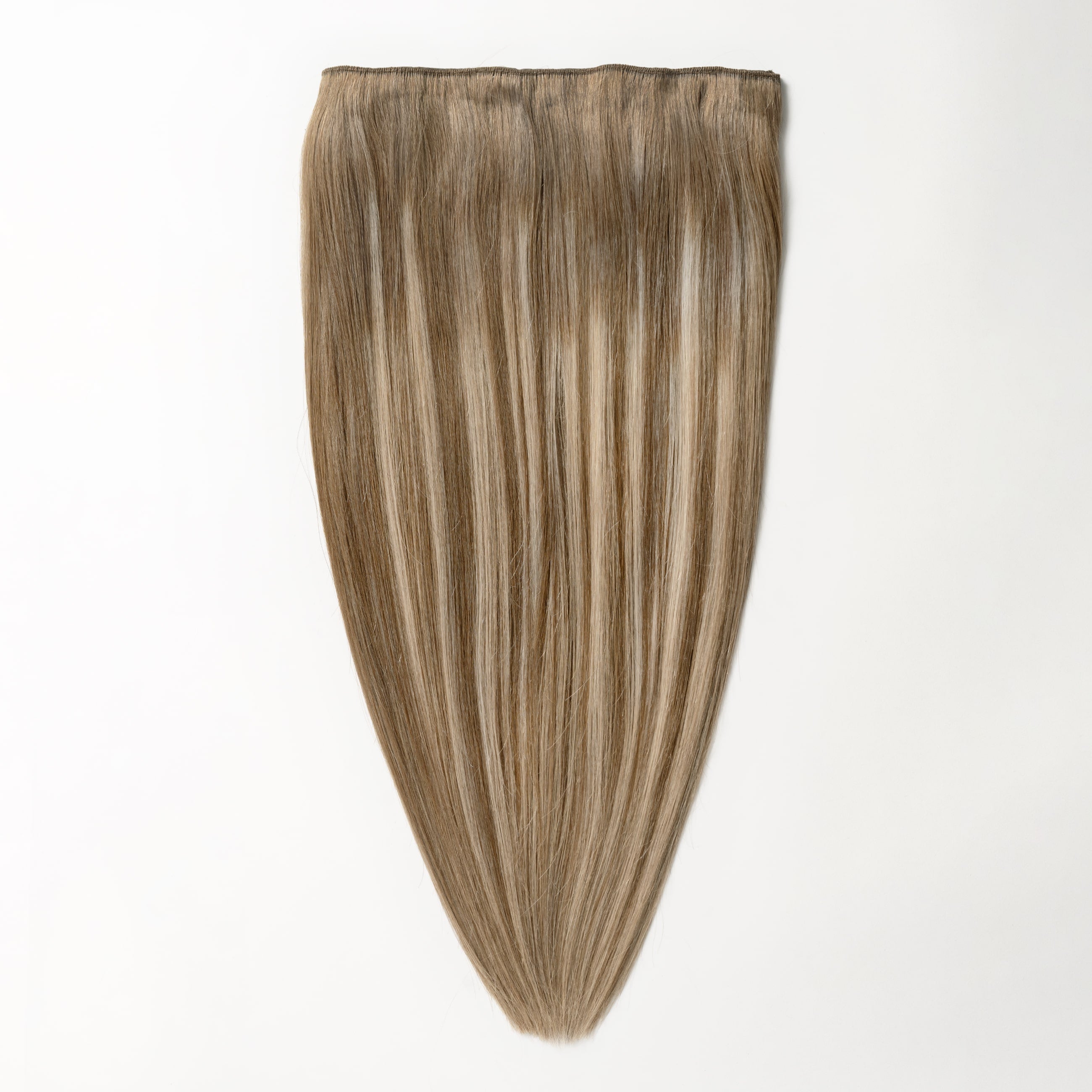 Halo hair extensions - Light Ash Blonde Balayage 5B+60B