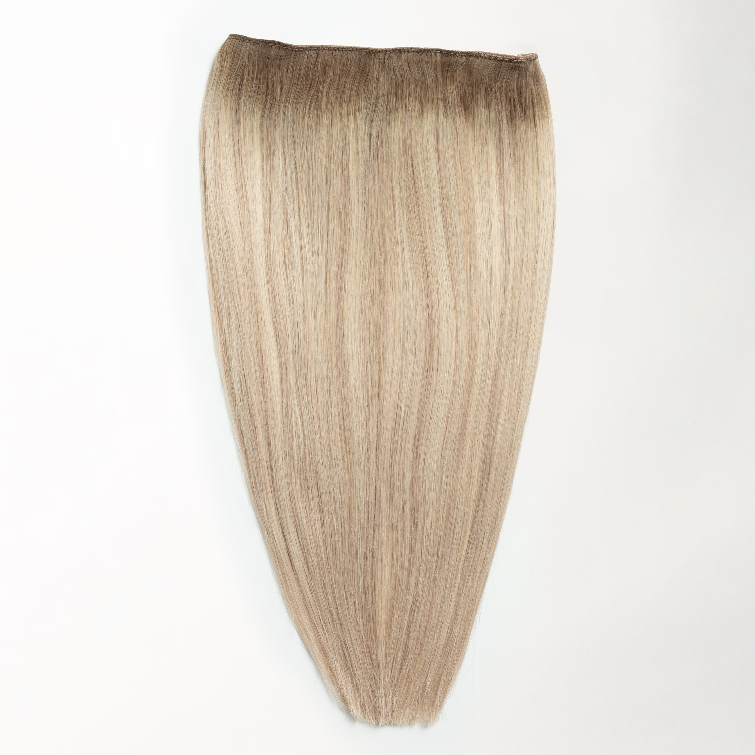 Halo hair extensions - Beige Blonde Mix Root 5B+16B/60B