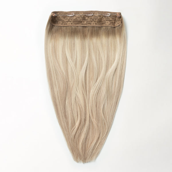 Halo hair extensions - Beige Blonde Root 5B+16B