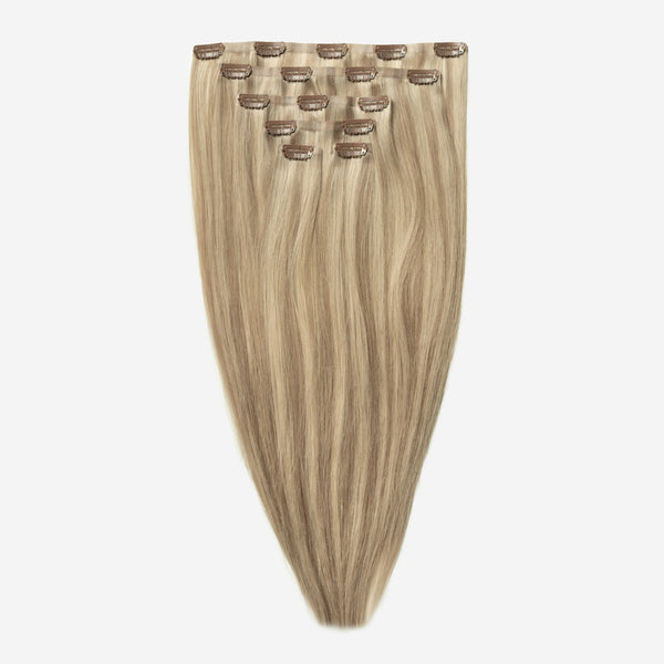 Invisible Clip In - Light Caramel 10