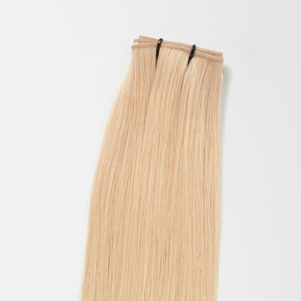 Invisible weft - Beige Blonde Root 5B+16B