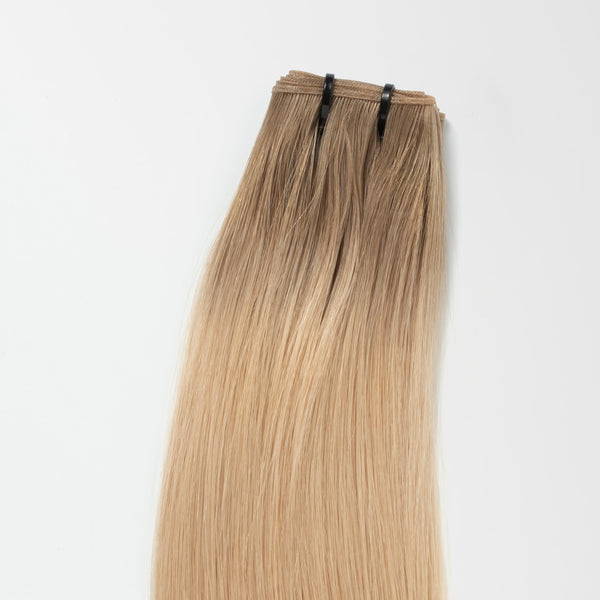 Invisible weft - Natural Blonde Balayage 3B+15A