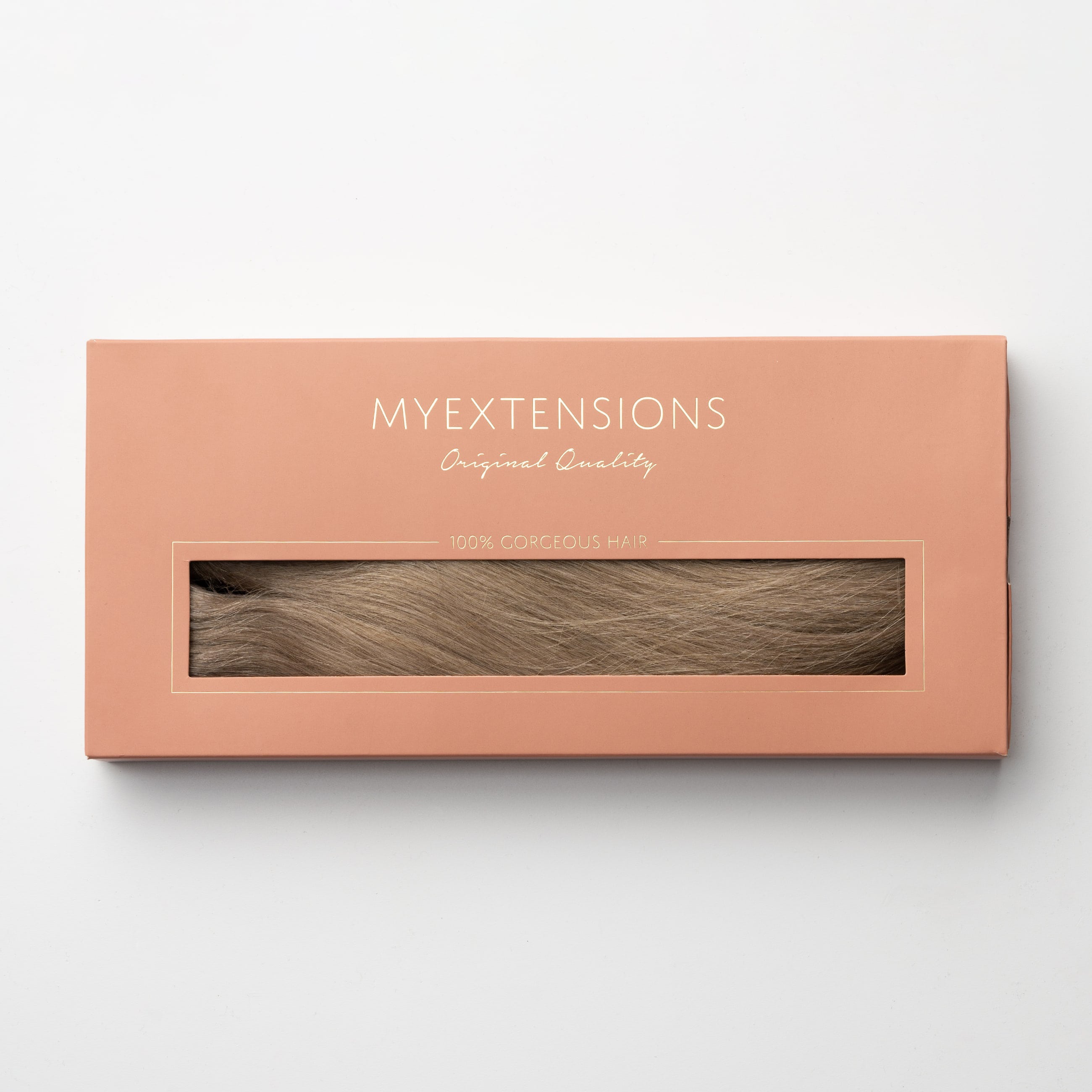 Halo hair extensions - Dark Ash Blonde 14B