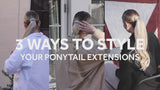Ponytail extensions - Lys rødbrun nr. 7